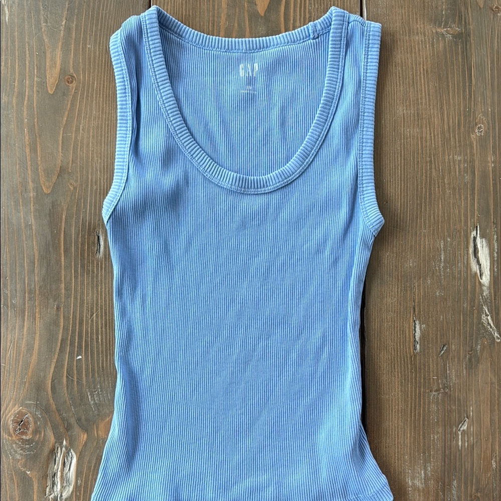 Xsmall Gap Women's Blue Tank Top